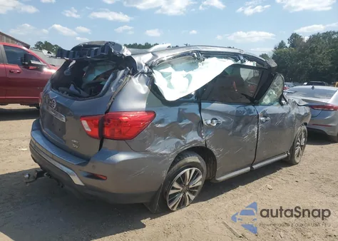 2019 Nissan Pathfinder S из США, поврежденный, VIN 5N1DR2MM8KC603002